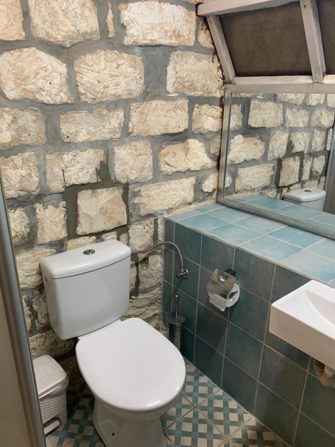 בית האבן העתיק מ-1885 עם מגונית פרטית בחצר 罗什平纳 外观 照片